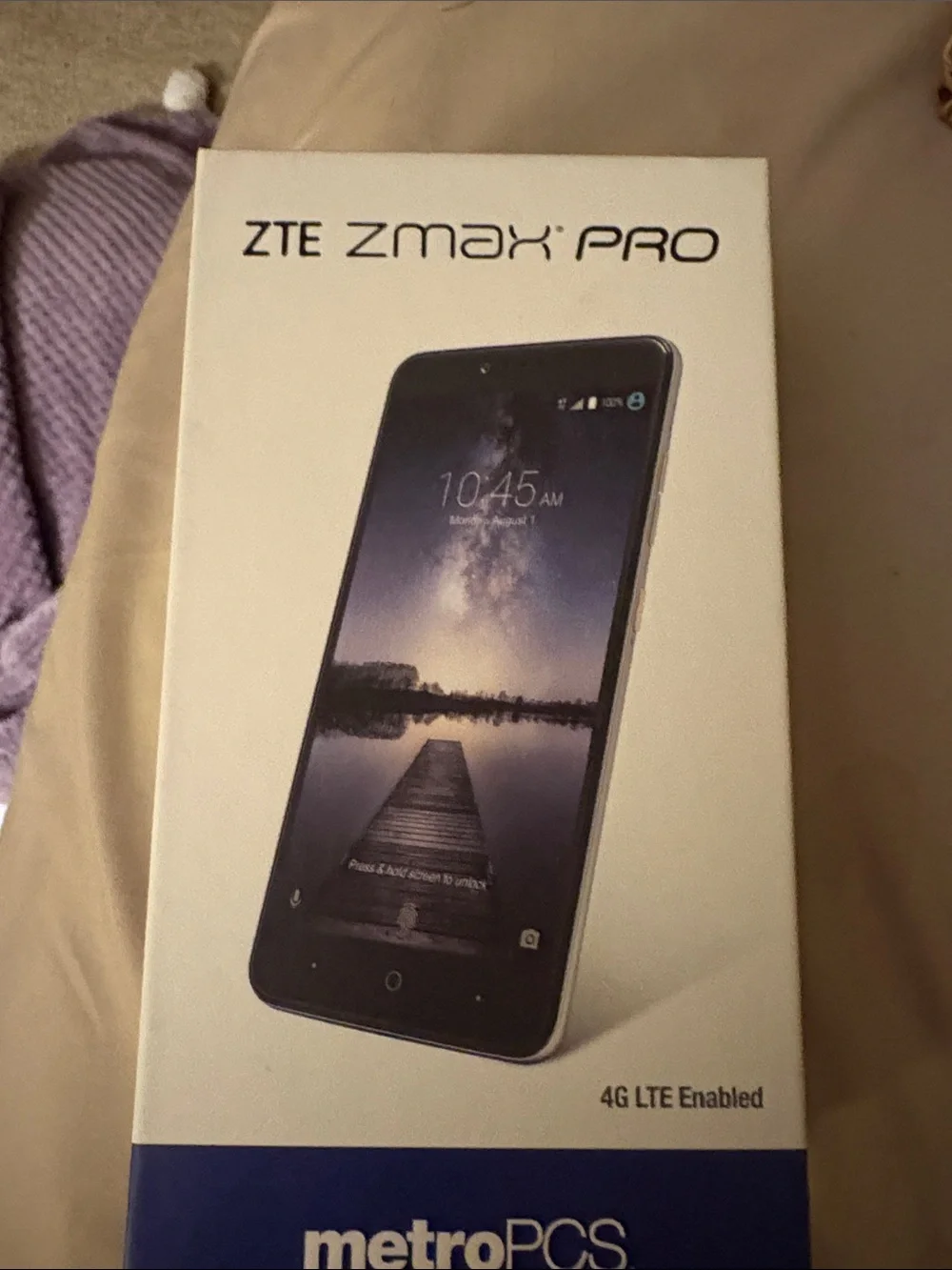 Metro ZTE ZMAX PRO Smartphone - Black